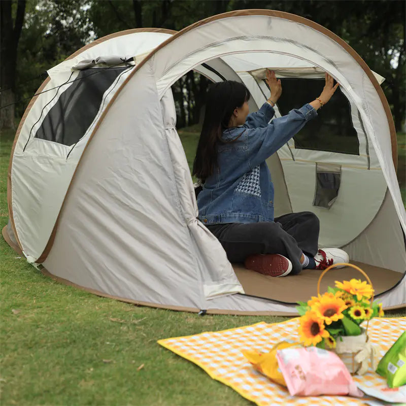 Automatic Pop-Up Waterproof Camping Tent for Outdoors