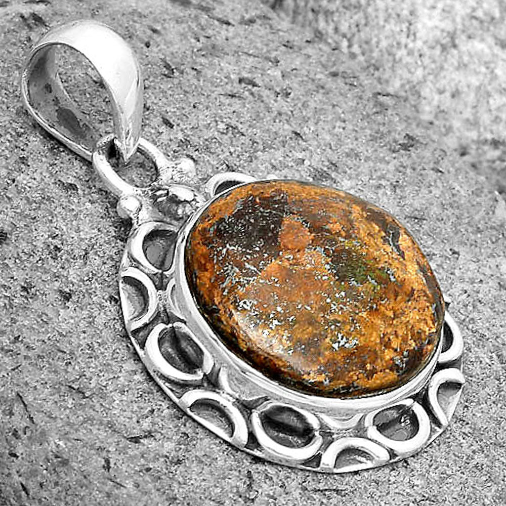 Natural Bronzite Pendant P-1242 SDP134758-2