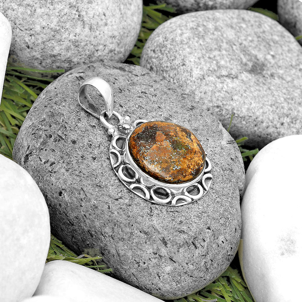 Natural Bronzite Pendant P-1242 SDP134758-1