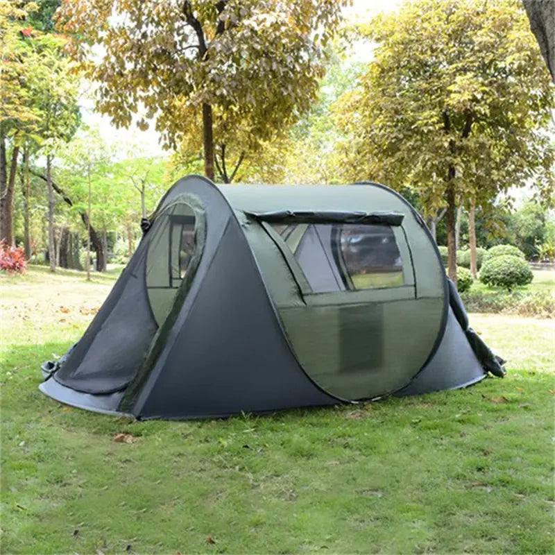 Automatic Pop-Up Waterproof Camping Tent for Outdoors